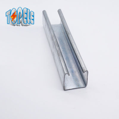 Warmgetränktes Verzinktes Profil Unistrut C Kanal 41 * 41 / 41 * 21