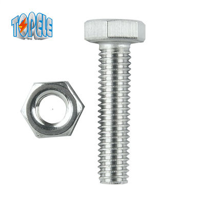 Hot Dip Galvanized Edelstahl 4,8 M2 Hex Schraube und Nuss Set