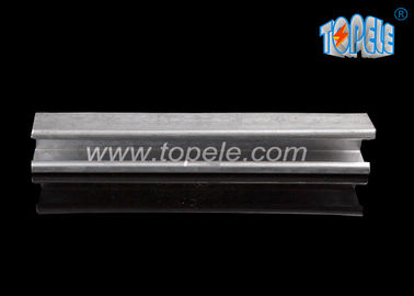 Schwarze HDG-Schlitze mit einfacher Stütze Unistrut-Kanal zur Unterstützung von Leitungen 41X 41MM