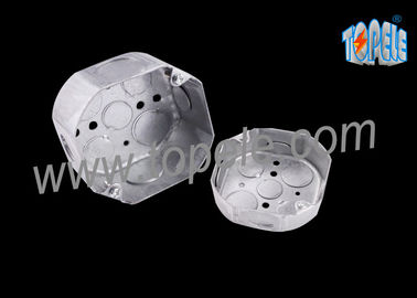 1 - 1 / 2 " Tiefe 4''Galvanisiertes Stahl Elektrokassenschutz mit Schutzhüllen