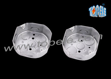 1 - 1 / 2 " Tiefe 4''Galvanisiertes Stahl Elektrokassenschutz mit Schutzhüllen