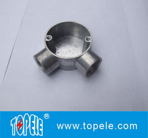 TOPELE 25 mm / 32 mm BS Elektrische Leitung Galvanisiertes Aluminium Kreisverbindungsfach für Leitungsanlagen
