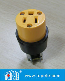 3pins 125V WS U44A Südamerikanische Stecker- und Steckdose GFCI-Empfänger mit OEM / ODM