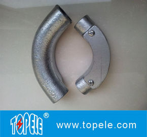 BS4568 Leitungsbefestigungen 20 mm/25 mm BS4568 Formbares Eisen Inspektions Ellenbogen, britische Standardbögen