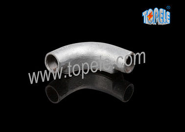 20MM 3 / 4 ′′, 1 ′′ BS4568 GI Eisen Ellenbogen Formbare Eisen Kreisverbindungsbox mit Tapped Loch