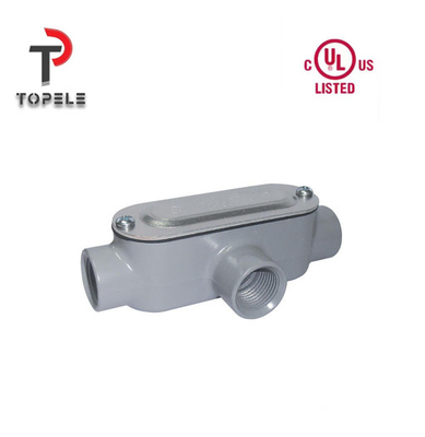 Vergossene Aluminium-Stickguss-Rigid-Leitungskörper T-Typ 1/2&quot; bis 4&quot;