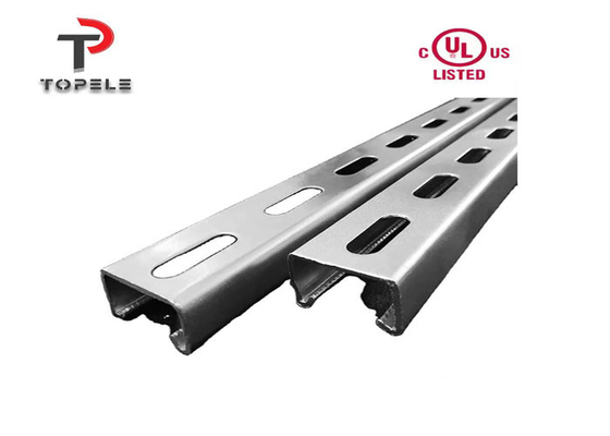 Verzinkte Bline Unistrut Kanalmetall für Stützsystem 1,5 mm