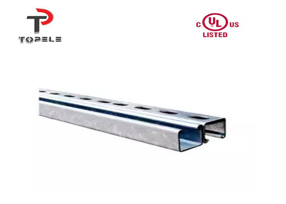 Verzinkte Bline Unistrut Kanalmetall für Stützsystem 1,5 mm