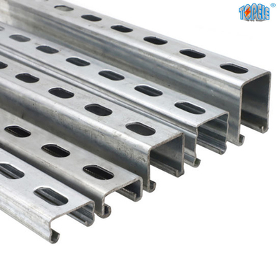 Heißes BAD galvanisierte Ebene/gekerbter Spreize-Kanal Unistrut 41X41X2.5mm