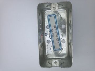 TOPELE 58351 / 58361 / 58371 Galvanisierte Stahlbox Rechteckige Handy Box Gebrauchsbox