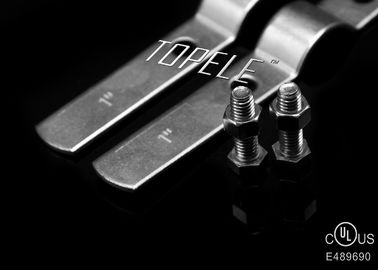 Zinkplattierte Riser-Metallrohrklemmen mit Schraube, UL-Genehmigung