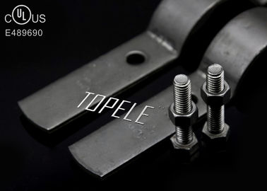 Kohlenstoffstahl-Rohrklemmen Splitter-Rohrhalter-Klemme mit 1/2 Zoll - 6 Zoll Größe