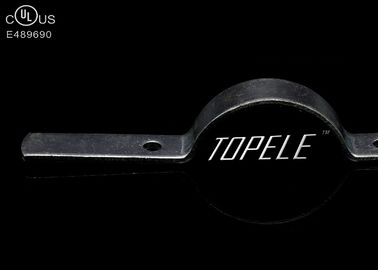 Schwarze Stahlrohrklemmen Zinkplattiert für Stützleitungen / Schläuche, UL-Zertifikat
