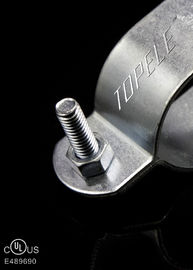 Galvanisierte Endstahlrohrklemmen / Edelstahl-Strahmbänder für EMT-Leitung