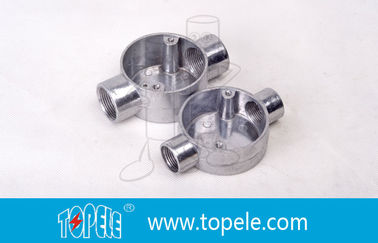 TOPELE 25MM Warmgetipptes Galvanisiertes Aluminium-Schnittfeld / Metallleitungskast mit BS4568-Standards/