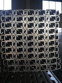 Hot Dip Galvanized Steel Unistrut-Kanal mit UL-Kabelleitung-Stützsystem