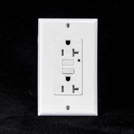 20 Ampere GFCI Steckdose 125 Volt Witterungsbeständige Empfängeranzeige mit LED-Licht