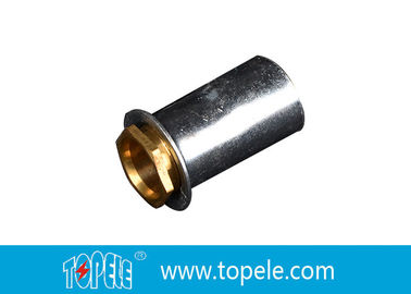 TOPELE 25 mm / 32 mm BS Elektrische Leitung Verzinkte Kopplung mit Messingkopplung