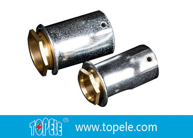 TOPELE 25 mm / 32 mm BS Elektrische Leitung Verzinkte Kopplung mit Messingkopplung