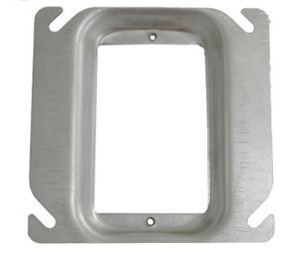 UL Elektrische Quadratform Stahlleitungsverbindungsbox Abdeckung 0,6 mm 0,8 mm Dicke