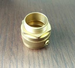 CNC-Maschine Flexible Leitung und Befestigungen Messing Männliche Leitung Schlauch Adapter