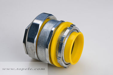 1/2&quot; - 4&quot; Zinkflüssigkeit Dichte Gerade Verbindung mit Gelb / Blau Gasket