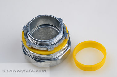 1/2&quot; - 4&quot; Zinkflüssigkeit Dichte Gerade Verbindung mit Gelb / Blau Gasket