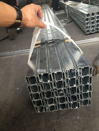 Hot Dip Galvanized Steel Unistrut-Kanal mit UL-Kabelleitung-Stützsystem