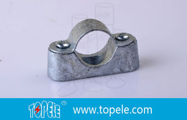 BS31 / BS4568 Leitungsbefestigungen 20 mm Formbares Eisen Schwerlast-Abstandssattel mit Basis