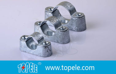 BS31 / BS4568 Leitungsbefestigungen 20 mm Formbares Eisen Schwerlast-Abstandssattel mit Basis