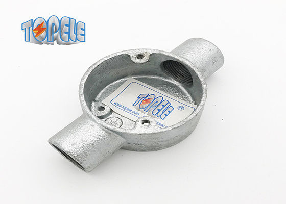 Verformbares Eisen-Aluminium-Elektrische Verbindungskiste Verzinkt 20 mm 25 mm