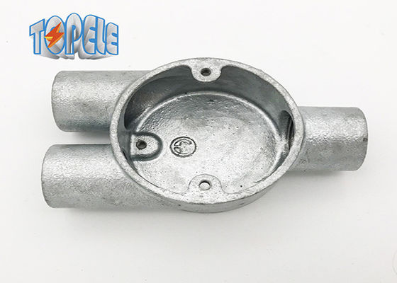 Verformbare Eisenboxen BS4568 Leitung 20 mm Zweig 3 Weg / Y Weg Box BS Leitungskiste