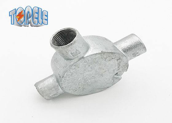 20 mm 25 mm 32 mm BS4568 Leitungsringe Box drei Tee Way Formbarer Eisenbox