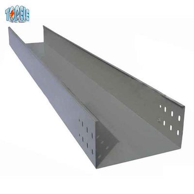 Verzinktes Stahl 1,2 mm elektrisches Kabel-Tray-Stützsystem