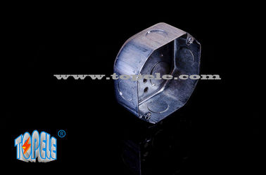 1-7/8" Tiefe 4 ̊ Oktagon Stahl Verzinkte Leitungsboxen, Ziehen Konstruktion, tMit fünf 1/2 "und vier 3/4" KOS