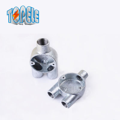 Verformbares Eisen-Aluminium-Elektrische Verbindungskiste Verzinkt 20 mm 25 mm