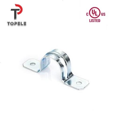 UL-Standard 1/2" - 4" vorverzinktes Zwei-Loch-Gürtel für EMT-Leitung