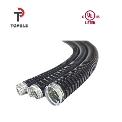 Verzinktes Stahl elektrisch flexibles Metallrohr PVC beschichtet