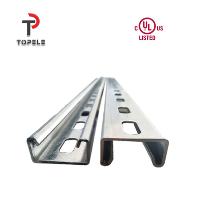 Verzinkte Schlitten-Streifenkanal Unistrut 1,5 mm - 3,0 mm