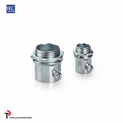 25mm 32mm Verbindungsstück-Klemmschrauben-Art Silber-Zink Iecs 61386 Emt