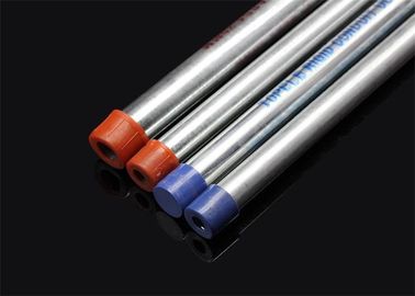 BS 4568 / BS 31 Hot Dip Galvanized Metallleitungsrohr mit verschraubten Enden und Kappen