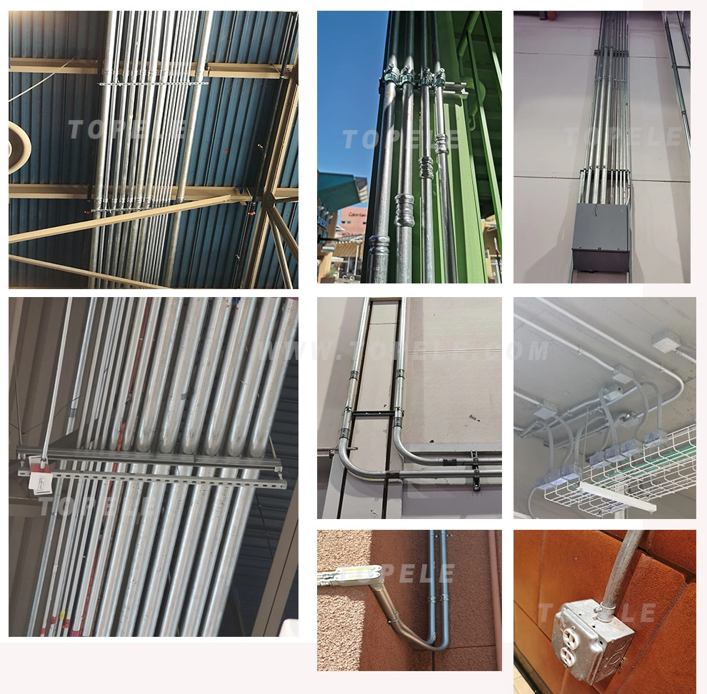 UL797 Rohr-Rohr des Gi-EMT Electrical Flexible Conduit 0